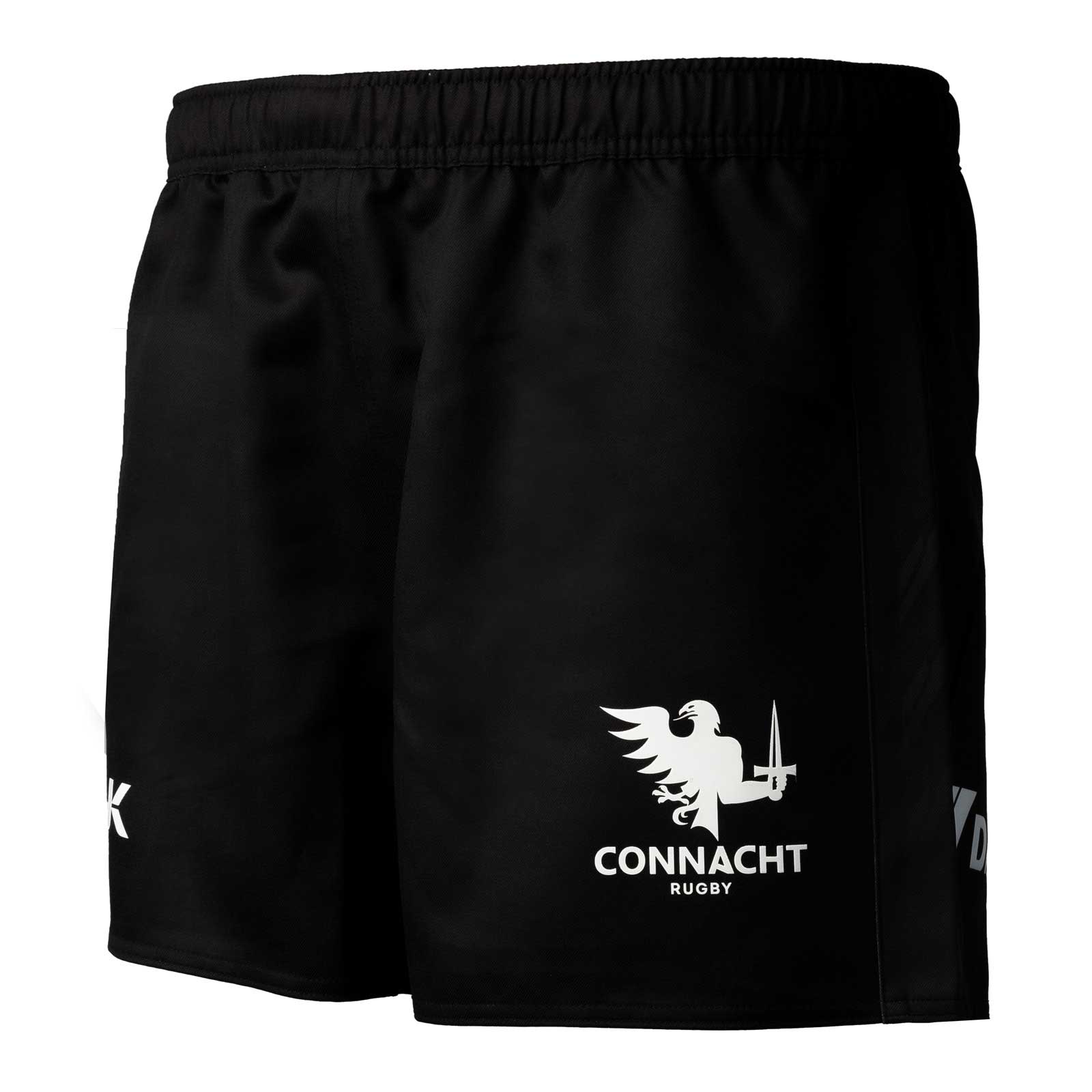BLK Connacht Away 21 Kids Shorts Black