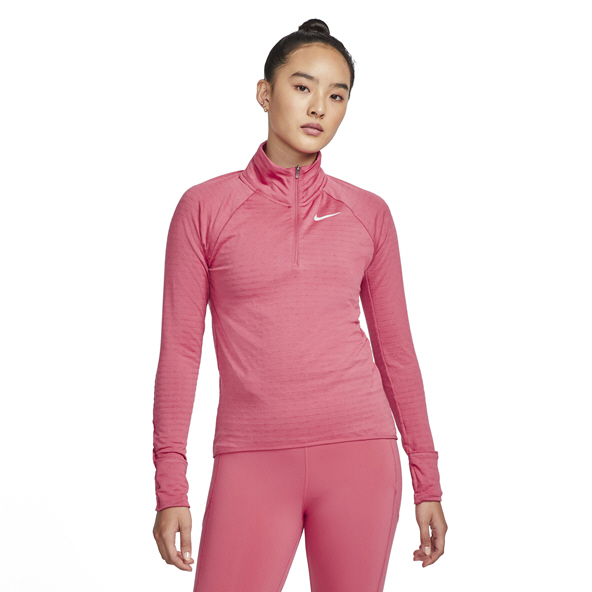 Nike Wmns TF Element Half Zip Pink