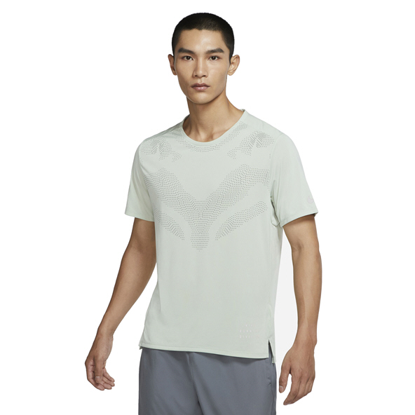 Nike Mens Dri-FIT 365 Run Division T-Shirt Grey