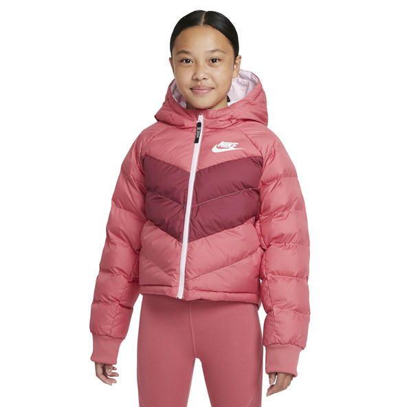 Nike Swoosh Girls Synfl Jacket Pink