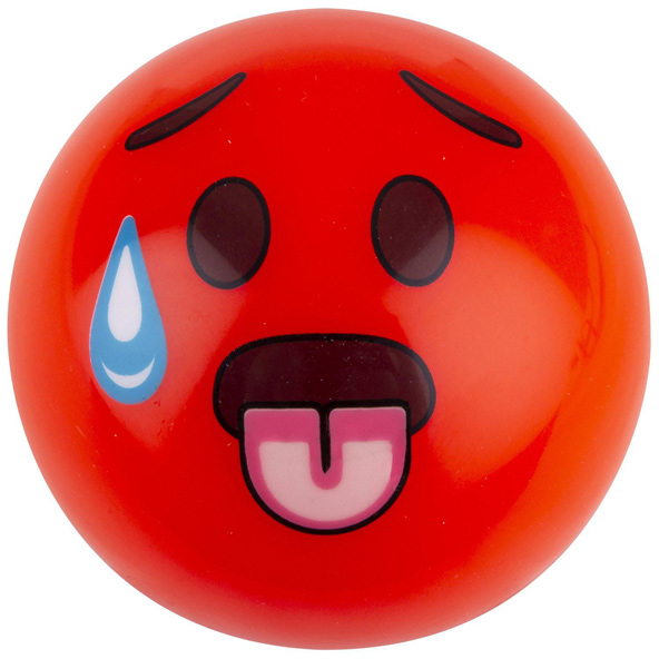 Grays Emoji Hot Hockey Ball Red