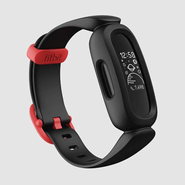 Fitbit ACE 3 Fitness Tracker Black/Red