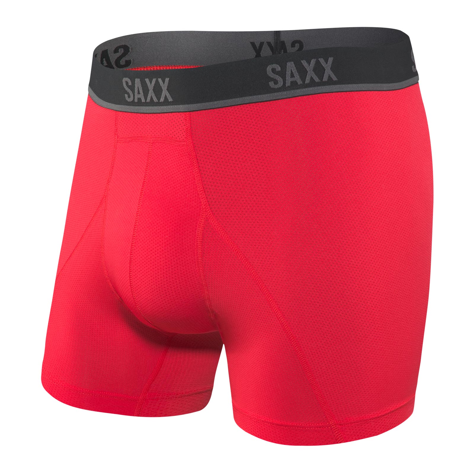 SAXX KINETIC HD BOXER BRIEF RED