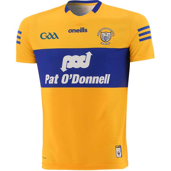 O'Neills Clare 21 Home PF Jersey Yellow