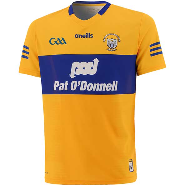 O'Neills Clare 21 Home Jersey Yellow