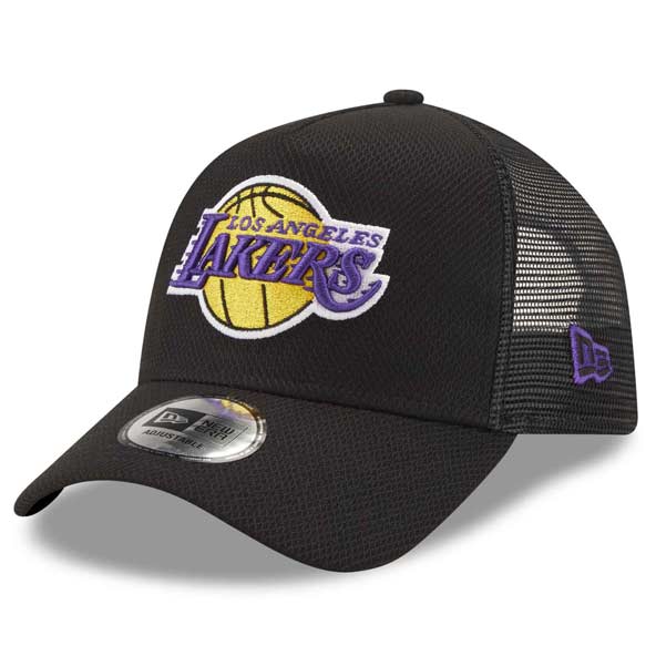 New Era NBA Black Trucker Lakers Black