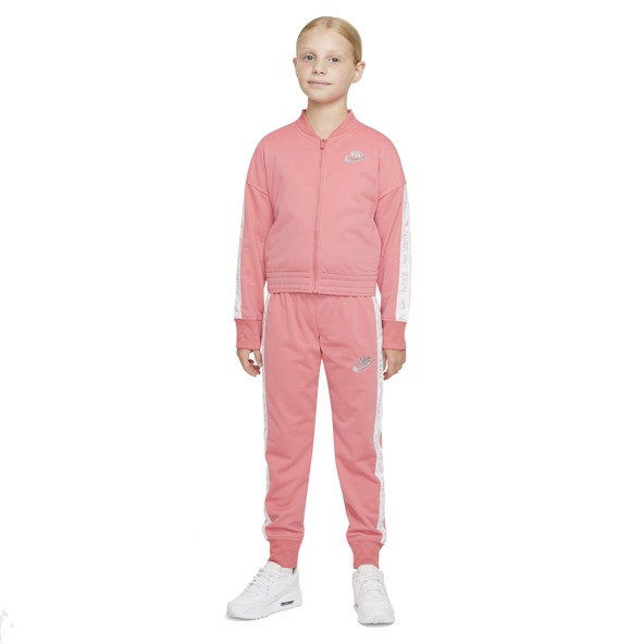 Nike Girls Sportswear Tracksuit Pink