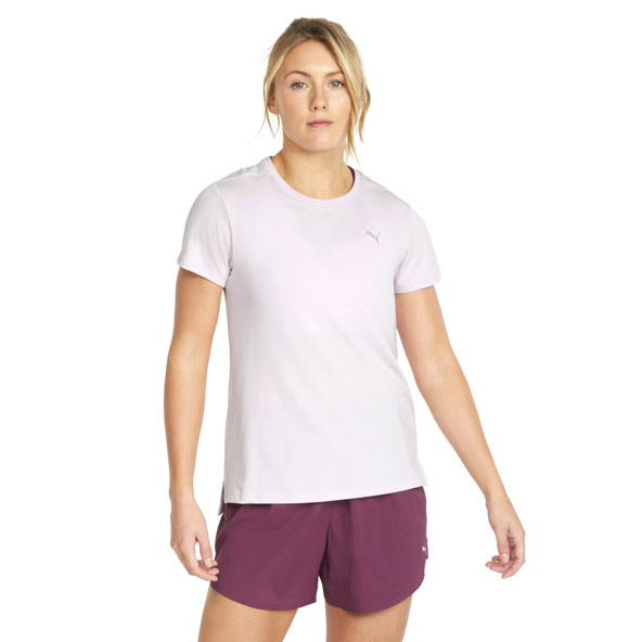 PUMA Favourite Heather Short Sleeve Womens Running T-Shirt
