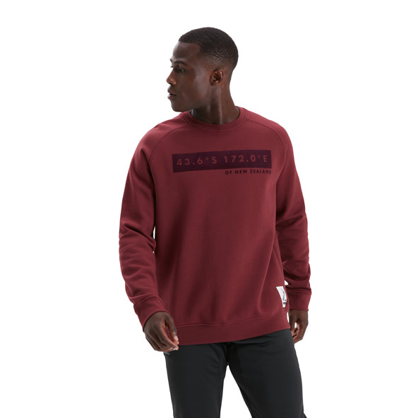 CCC Mens OS Crew Sweat Red