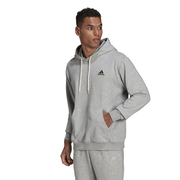 adidas Mens Essentials FeelComfy French Terry Hoodie 