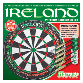 Harrows Ireland Dartboard Set
