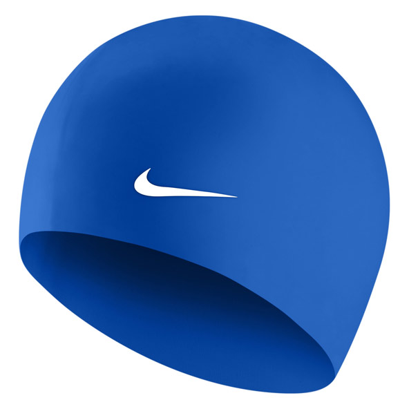 Nike Solid Silicone Cap Blue