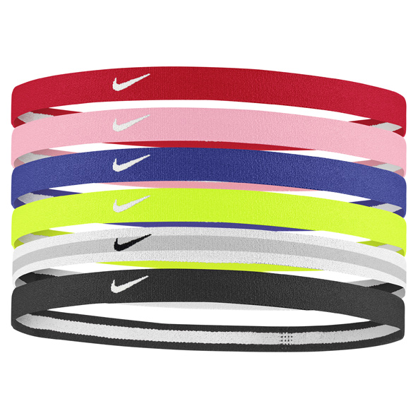 Nike Y Swoosh Sport Headbands 6pk Multi