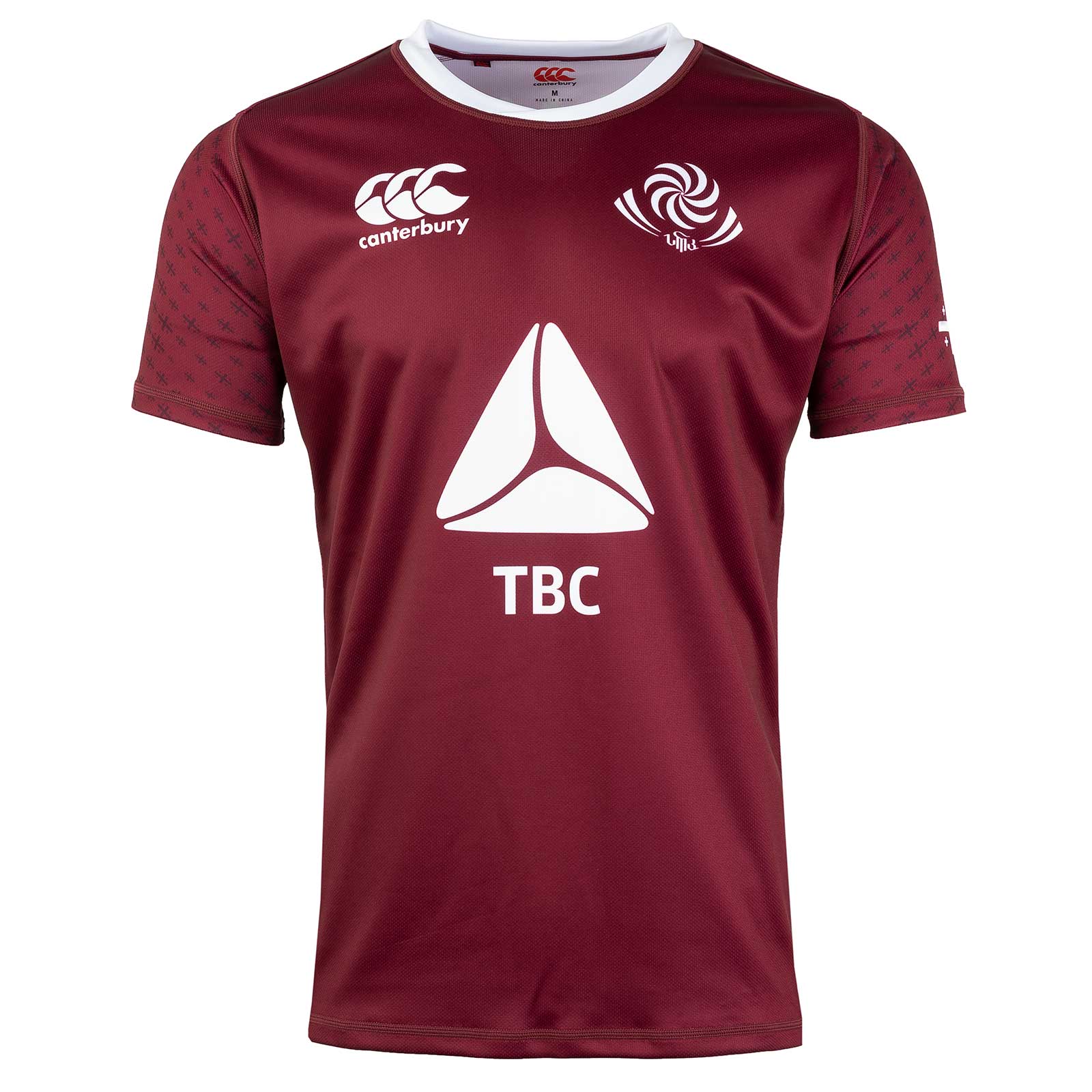 Canterbury Georgia Home Rugby Shirt 2018 