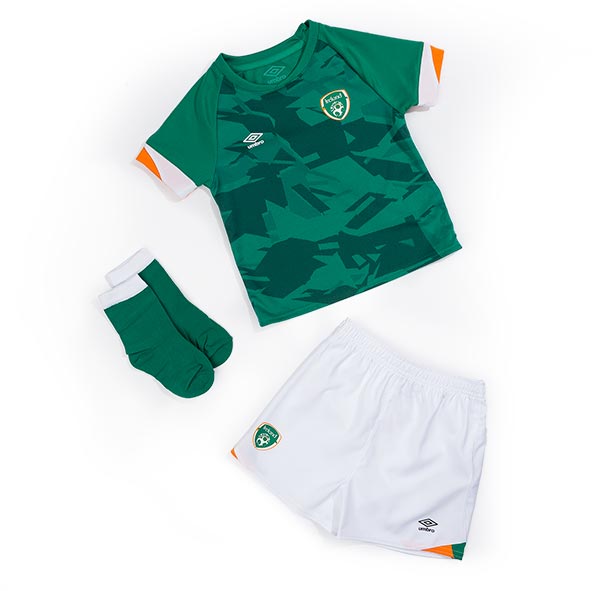 Umbro Ireland FAI 2022 Home Baby Kit