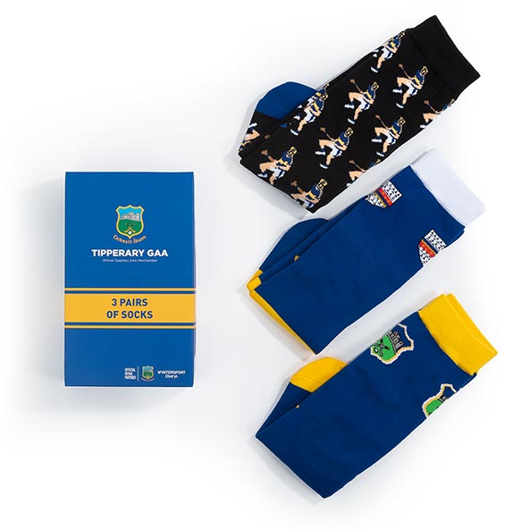 Tipperary Gift Box 3 Pack Socks