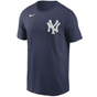 Nike Yankees Wordmark Tee Navy