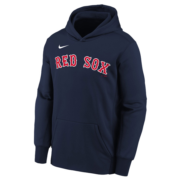 Nike Boston Red Sox Wordmark Therma PO Hoodie