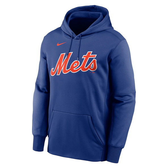 Nike New York Mets Wordmark Therma PO Hoodie