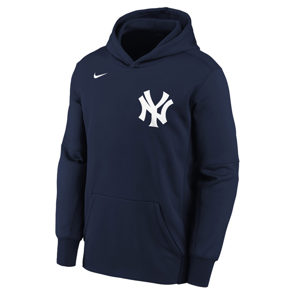 Nike New York Yankee Wordmark Kids Pullover Hoodie