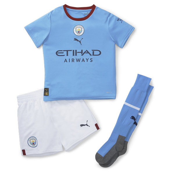 Puma Manchester City Football Club 2022/23 Home Mini Kit