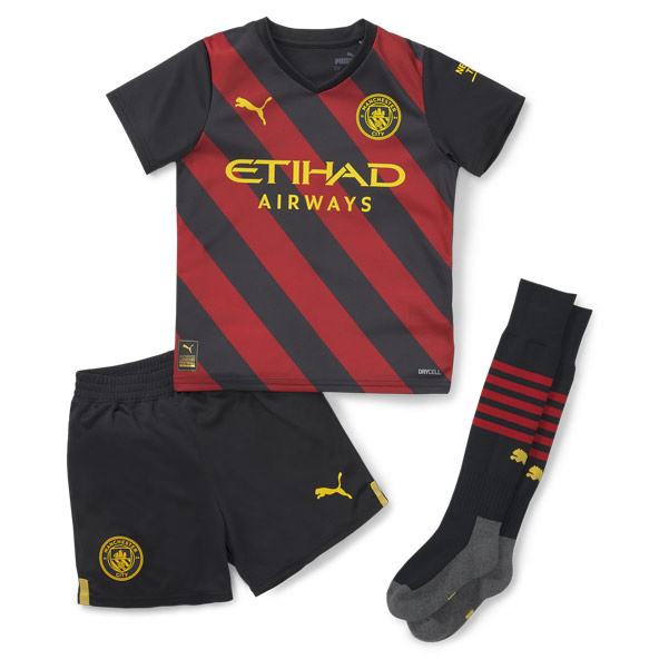 Puma Manchester City F.C. 2022/23 Away Mini Kit