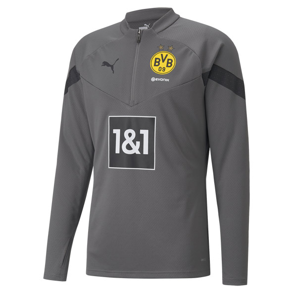 Puma Dortmund 22 Training QZ Top Grey