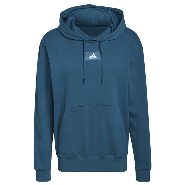 adidas Mens Essentials FeelVivid Cotton French Terry Drop Shoulder Hoodie
