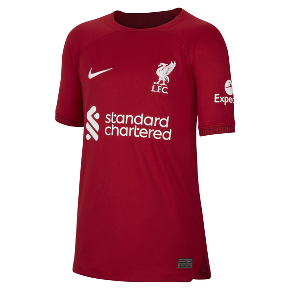Nike Liverpool Football Club 2022/23 Kids Home Jersey