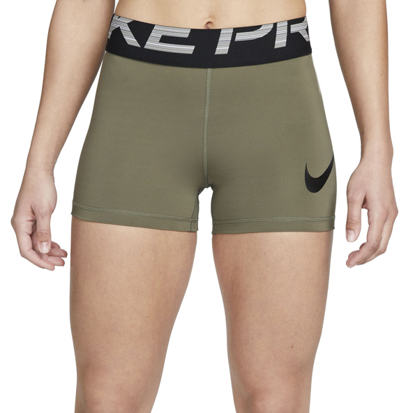 Nike Pro Dri-FIT Womens 3" Graphic Training Shorts