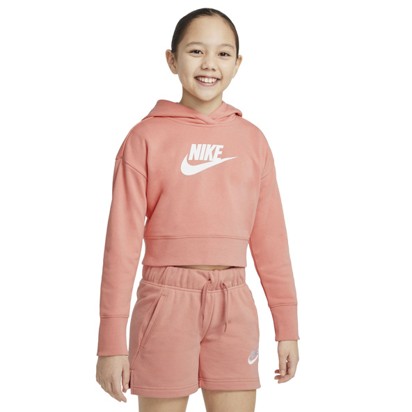 Nike Sportswear Club Kids French Terry Cropped Hoodie
