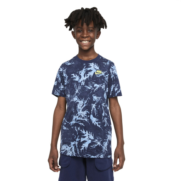 Nike Sportswear Camo Leaf  All Over Print Kids T-Shirt
