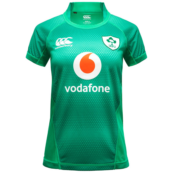 Canterbury Ireland Rugby IRFU 2022 Womens Fit Home Pro Jersey