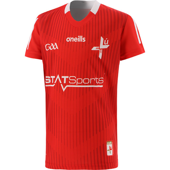 O'Neills Louth 22 Home Kids Jersey Red