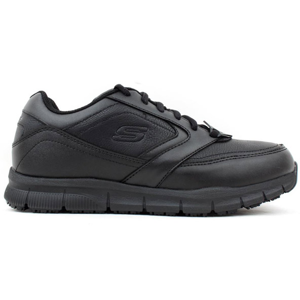 Skechers Work Relaxed Fit Mens Lace-Up Shoes