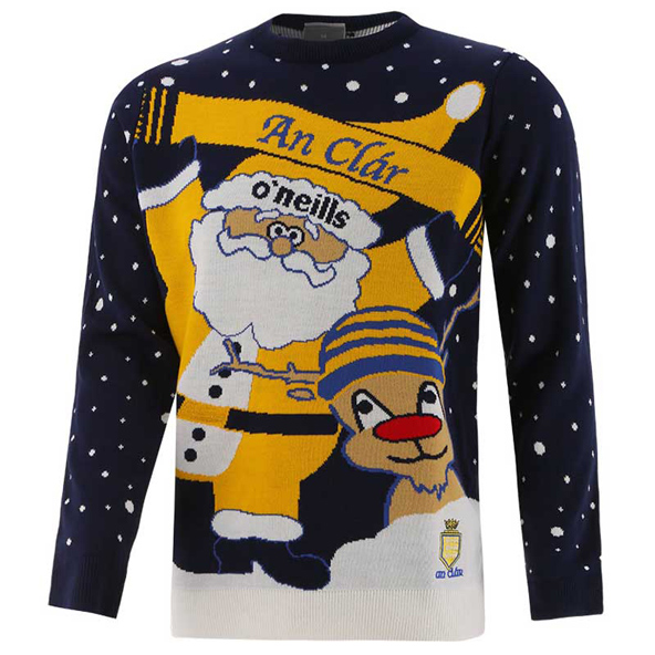O'Neills Clare Christmas Jumper Yellow