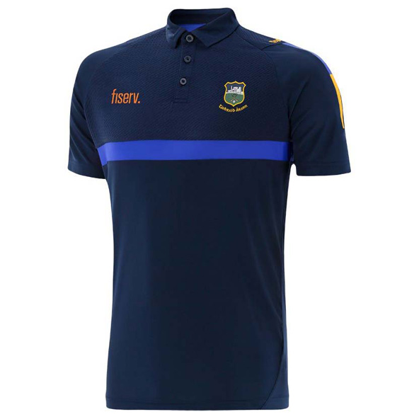 O'Neills Tipperary GAA Peak Polo Shirt Navy
