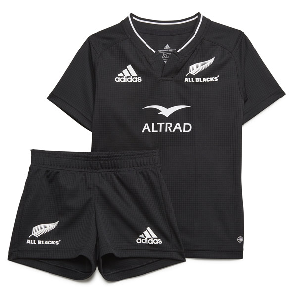 Adidas All Blacks Rugby Replica Home Mini Kit