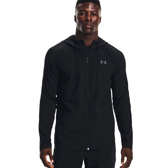 Under Armour Mens UA Woven Perforated Windbreaker Jacket