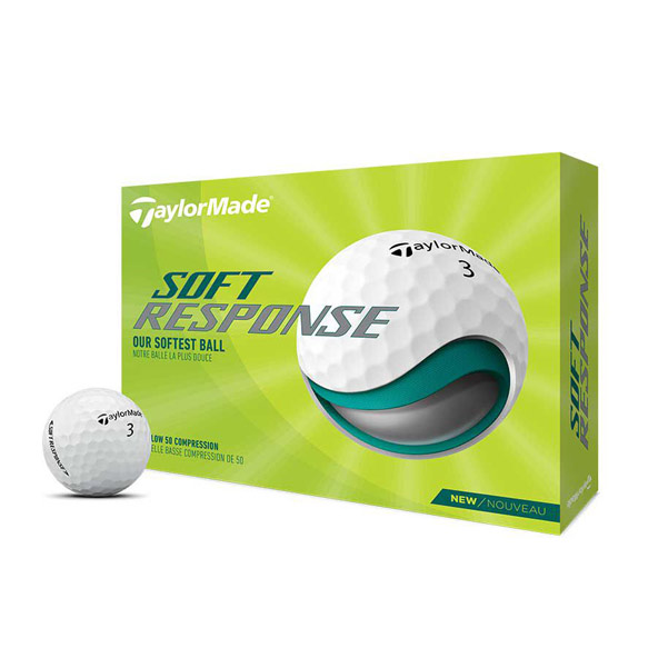 Taylormade Soft Response White Golf Balls