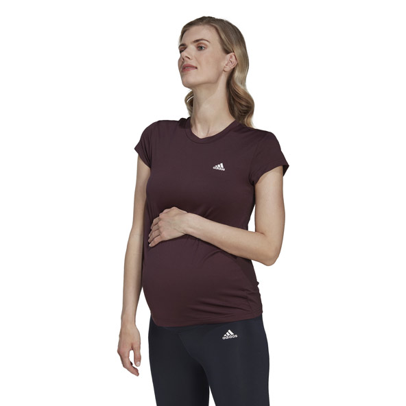 adidas Designed To Move Colorblock Womens Sport T-Shirt (Maternity)