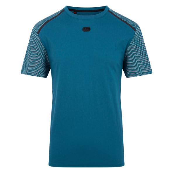 CCC MENS SS TRAINING TEE WITH GRAPHOC BL, BLUE
