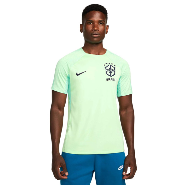 Nike Brasil 2022 Strike Drill Short Sleeve Top 