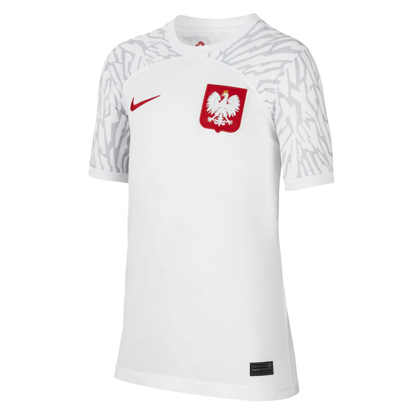 Nike Poland 2022 Kids Stadium Home Jersey