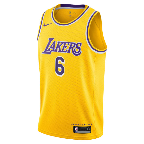 Nike Lakers Kids Swingman Jersey - James 6
