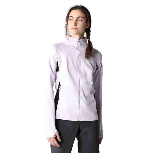 The North Face Womens Athletic Outdoor Midlayer Full Zip Jacket