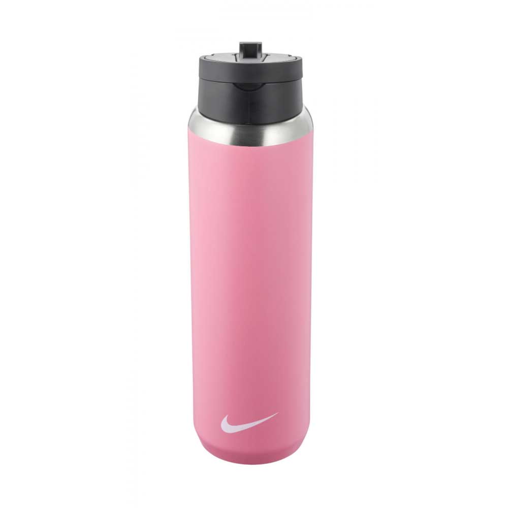 NIKE STAINLESS STEEL RECHARGE STRAW BOTTLE - 24OZ