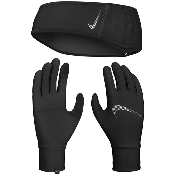 Nike Essential Womens Headband And Glove Set