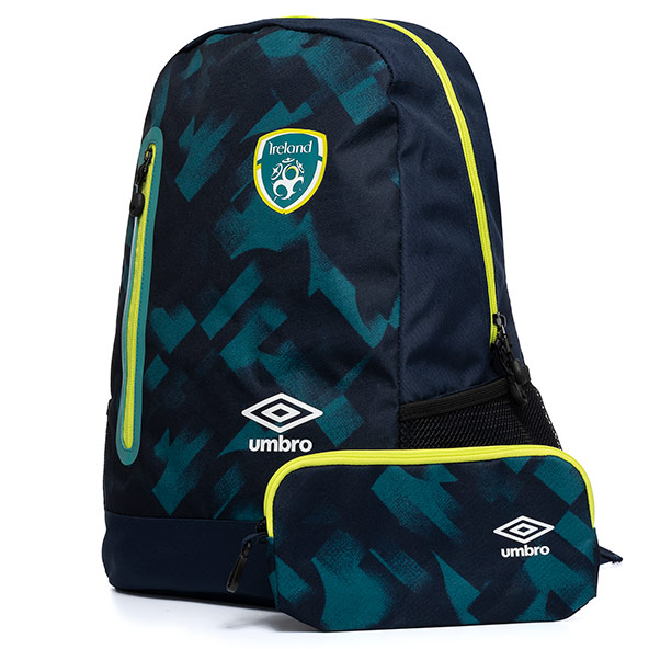 Umbro Ireland FAI 2022 Paton Back To School Backpack Set