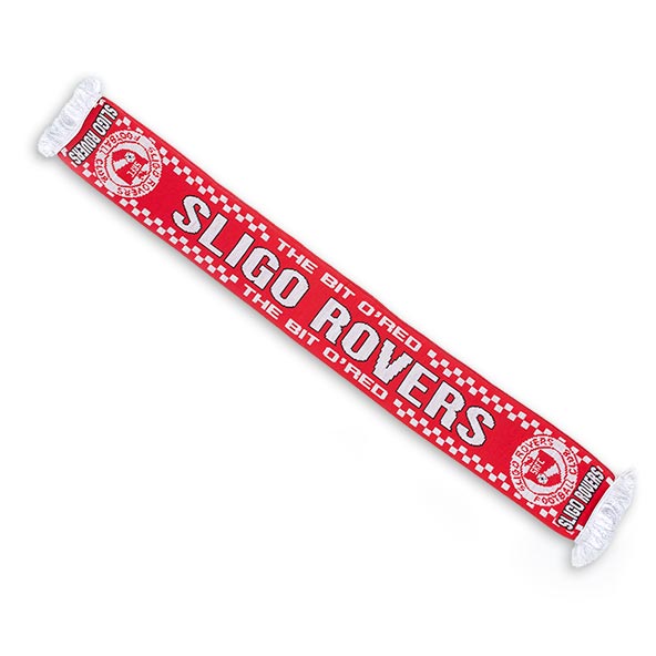 Sligo Rovers FC Bar Scarf Red